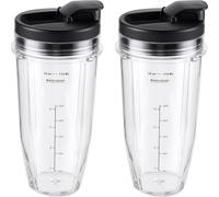 Lot de 4 tasses de rechange pour mixeur Ninja Auto iQ, BN401, BN751, BN801, BN800, BL450, BL456, BL480, SS401, SS101, SS151, SS351 - 710 ml