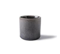 Lot de 4 tasses noir - "Charbon"