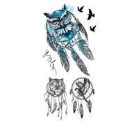 Lot de 4 tatouages temporaires imperméables motif lèvres, cerises, papillons, for le corps et les bras, for femmes et filles(ATL236)