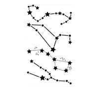 Lot de 4 tatouages temporaires papillon, rose, fleur, for femmes, adultes, enfants, filles, plumes, serpent, scorpion, faux tatouages, cou, bras, mains(CSQ024)