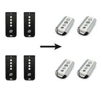 Lot de 4 Télécommandes Extel Atem 5 (Remplacé par Avidsen)