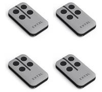 Extel - Télécommande Extel Beep pour portail et porte de garage (ex WEATEM) - Lot de 4