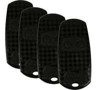 Lot de 4 télécommandes portatives compatibles avec de porte et de garage Top432EV/432/432EE/432A/432M/432S T432/CAME 432,433,92 MHz