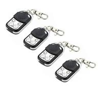 Lot de 4 Télécommandes universelles de portail 43392 MHz compatible Nice FAAC BFT