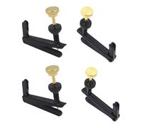 Lot de 4 tendeurs de cordes pour violon - Vis d'accordage pour violon - Accessoires et accessoires pour violon
