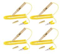 Lot de 4 testeurs de tension pour voiture, 6-24 V, lampe de test 12 V avec câble de 250 cm et pince crocodile, testeur pour voiture, moto, camion