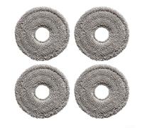 Lot de 4 têtes de balai réutilisables pour Dreame pour L10 pour Prime L10s Ultra pour x40 Master pour mova pour p50 - Pièces de rechange en microfibre haute absorption (B)