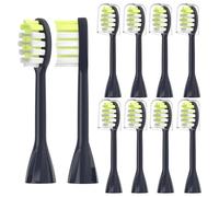 Lot de 4 têtes de brosse à dents de rechange, compatibles avec les têtes de brosse à dents électriques Ph One Soni Care HY1100 HY1200 BH1022(8pcs Blue)