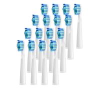 Lot de 4 têtes de brosse à dents électriques compatibles avec Fairywill D7/D8/FW507/FW508/FW551/917/959/SG-E9(16pcs White)