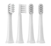Lot de 4 têtes de brosse de rechange compatibles avec Xiaomi et Mijia T100, têtes de brosse à dents électrique sonique et buses à poils souples DuPont