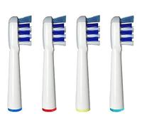 Lot de 4 têtes de brosse de rechange génériques compatibles avec OralB Tri-Zone nettoyage en profondeur Multicolore BROSSETTE