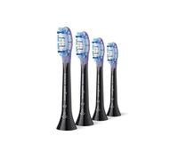 Philips Têtes de brosse à dents Sonicare HX9054/88 – Lot de 4 – Noir