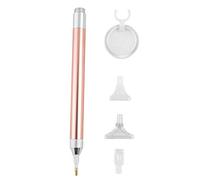 Lot de 4 têtes de perçage avec loupe pour peinture diamant