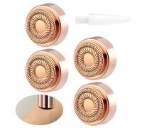 Lot de 4 têtes de rechange Flawless compatibles avec l'outil d'épilation faciale Finishing Touch Flawless