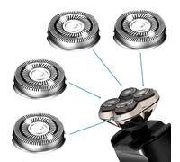 Lot de 4 têtes de rechange pour rasoir Pitbull Gold Pro - 4 têtes - Compatible avec les lames de rechange pour rasoir Pitbull Silver Skull
