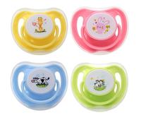 Lot de 4 tétines de dentition pour chiot avec housse anti-poussière en silicone pour animaux de compagnie, exercices de mastication, développement, jeu interactif