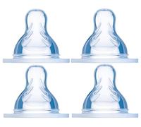 Lot de 4 tétines en silicone