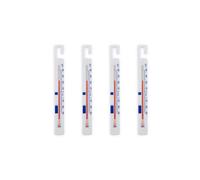 Lot de 4 thermomètres pour réfrigérateur/congélateur Fackelmann Tecno
