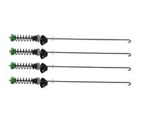 Lot de 4 Tiges de Suspension pour Pièces de Lave-linge, Kit de Tige de Suspension à Ressort Haute efficacité pour Machine à Laver, Kit D'assemblage de Tige de Suspension en Métal