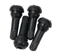 Lot de 4 tiges de valve de pneu sans chambre à air TR413 avec caoutchouc EPDM et noyau en aluminium pour une durabilité et une résistance aux fuites améliorées