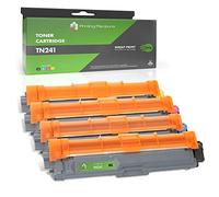 Lot de 4 Toner Compatible pour Brother DCP-9020CDW HL-3140CW 3142CW 3150CDW 3152CDW 3170CDW 3172CDW MFC-9130CW 9140CDN 9330CDW 9340CDW | TN241BK TN245C TN245M TN245Y