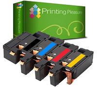 Lot de 4 Toner pour Xerox WorkCentre 6015V/V/B/N/NI/MFP Phaser 6000 6010V/N | 106R01630 106R01627 106R01628 106R01629