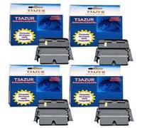 Lot de 4 Toners compatibles pour Lexmark Optra T520 / T520D / T520DN / T520N/ 12A6835 - Noir - 20 000 pages G