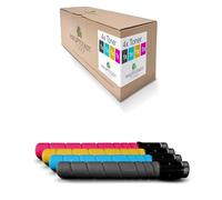 Lot de 4 toners de toner capital compatibles avec Konica Minolta C360, remplace TN-319 TN319 Noir/cyan/magenta/jaune