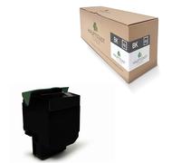 Lot de 4 toners de toner capital compatibles avec Lexmark CS 310 410 510 comme 70C2HK0 702HK 702H Noir
