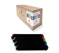Lot de 4 toners de toner capitaux compatibles avec Sharp MX2700N, MX2300, MX2300N, MX2700, remplace MX-27 GT MX27GT