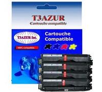 T3AZUR - 4X Toners compatibles avec Samsung CLT-504S pour Samsung CLP415N CLP415NW CLX4195FN CLX4195FW CLX4195N SLC1453 SLC1454 SLC1404 SLC1810 SLC1810W SLC1860 SLC1860FW