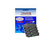 Lot de 4 Toners Laser compatibles pour Samsung ML2850D, ML2851ND, ML2851NDR (ML-D2850B) - 5 000 pages - T3AZUR Noir G