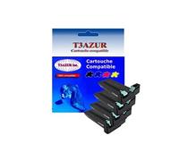Lot de 4 Toners Laser compatibles pour Samsung MultiXpress 6545NX, 6555N (SCX-D6555A) - 25 000 pages - T3AZUR Noir