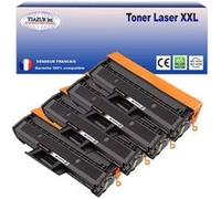 Lot de 4 Toners Laser compatibles pour Samsung Xpress SL-M2022, SL-M2022W, MLT-D111L, MLT-D111S - 1800 pages - T3AZUR G