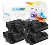 Lot de 4 Toners Noir Haute capacité compatible pour HP 81X, L.J MFP M630dn M630F, 25 000 pages- Jumao - G