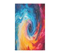 Lot de 4 torchons colorés en spirale - 71,1 x 45,7 cm