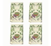 Lot de 4 torchons de cuisine 40,6 x 61 cm