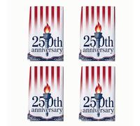 Lot de 4 torchons de cuisine en microfibre à séchage rapide pour le nettoyage de la maison, de la cabane, de la cuisine, de la décoration de la maison, de la cabine, de la cuisine, de la torche, de la