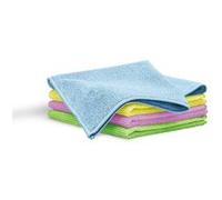 Lot de 4 Torchons de Cuisine Microfibres, Lavette Nettoyant Doux, Absorbants XL, Blaumann, AT-3882, , Multicolore Multicolore G