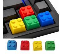 Lot de 4 touches PBT personnalisées, direction du clavier de jeu mécanique | 4 touches PBT personnalisées offrent un remplacement texturé durable pour les touches de direction du clavier de jeu