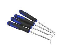 Lot de 4 tournevis for joint d'huile de voiture, joint torique, extracteur de crochets, outils de réparation automobile(4pcs blue)