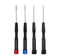 Lot de 4 tournevis pentalobe de précision P2 P5 P6 5 points 5 étoiles 0,8 mm, 1,2 mm et 1,5 mm ou Ts1 Ts4 Ts5 et Torx T5 pour iPhone MacBook Pro Air