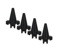 Lot de 4 trains d'atterrissage d'extension de hauteur pour un atterrissage sûr et stable, installation facile, pas besoin d'outils de levage de pieds