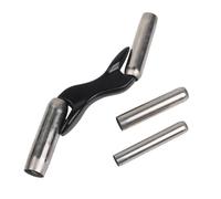 Lot de 4 truelles de pointage de maçonnerie avec couvercle de rangement, poignée ergonomique en métal pour joints de 1/2", 5/8", 3/4", 7/8"