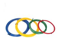 Lot de 4 tubes de cintrage en cuivre AC de 4 m en plastique PE 1/4", 3/8", 1/2", 5/8", pour climatisation