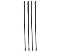 Lot de 4 Tubes Flexibles en Aluminium Col de Cygne, 40cm, 10mm de Diamètre, pour Lampe de Bureau et Raccords d'Éclairage