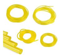 Lot de 4 Tuyau Durite Essence,Tuyau Durite D'Essence 2 x 3.5MM,2.5 x 5MM,3 x 5MM,3 x 6MM,Tuyaux D'Essence,Tuyau Carburant,Durite Carburant pour Tronçonneuses Tondeuse à Gazon