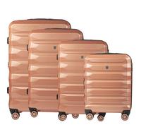 Lot de 4 valises - BEMON - Nice - Coque ABS rigide - Extensibles - Roues 360°
