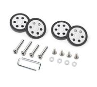 Lot de 4 valises de rechange pratiques avec rotation à 360 degrés, Argent 69