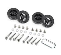 Lot de 4 valises de rechange pratiques avec rotation à 360 degrés, installation silencieuse, Modèle 33, One Size